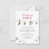 Festa de Natal Moderno Minimalista