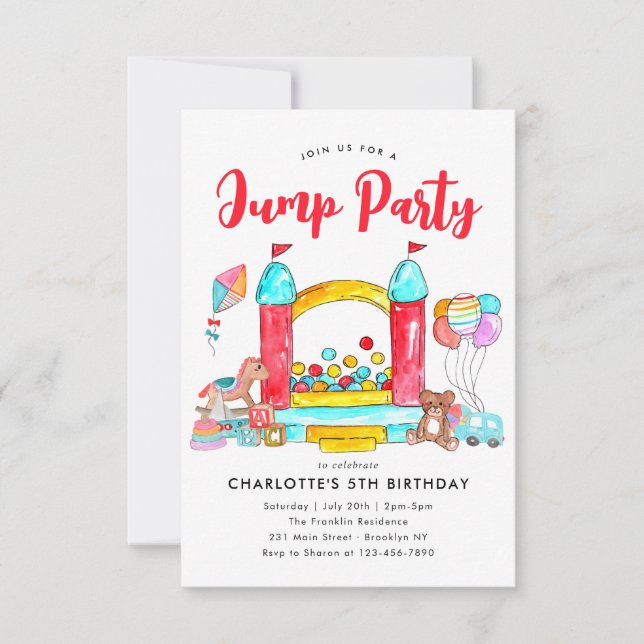 Cartão De Notas Festa do partido do Juíz do Orçamento Salto da Cas (Frente)