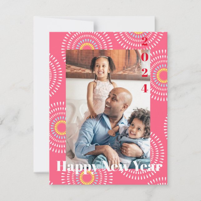 Cartão De Notas Fireworks - Cereja japonesa (Frente)