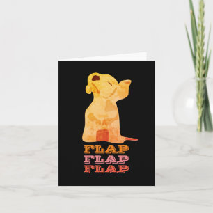 Cartão De Notas Flap Flap Flap