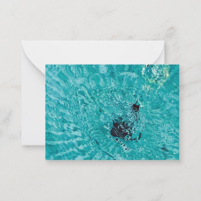 Cartão De Notas Flat Note Card (Frente)