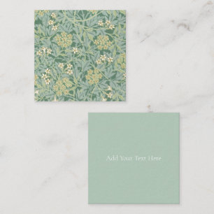 CARTÃO DE NOTAS FLAT NOTECARD : WILLIAM MORRIS ; JASMINE