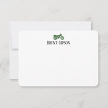 Flat Stationary Note Card