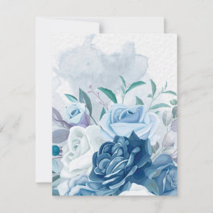 Cartão De Notas Flores de Aquarela 8