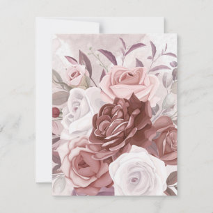 Cartão De Notas Flores de Aquarela 9