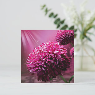 Cartão De Notas Flores de Dahlia