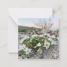 Cartão De Notas Flores do Deserto