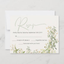 Flores Silvestres Verdura Floral Botânico Casament
