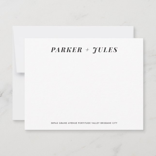 Cartão De Notas Folha de casais (Frente)