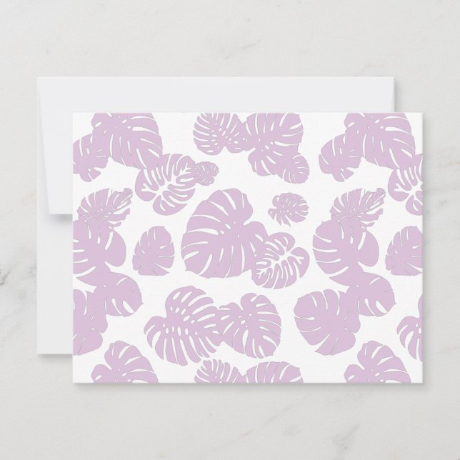 Cartão De Notas Folhas Tropicais Multicolores 10 (Frente)