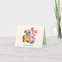 Formas de Abstrato com cores brilhantes personaliz