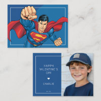 Foto Customizada de Superman no Estilo Quadrinhos