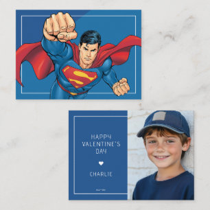 Cartão De Notas Foto Customizada de Superman no Estilo Quadrinhos 