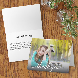 Cartão De Notas Foto de Graduação