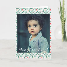 Foto de Natal Evergreen Boughs e Holly Berries