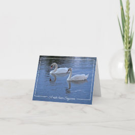 Cartão De Notas Foto Swan Personalizada