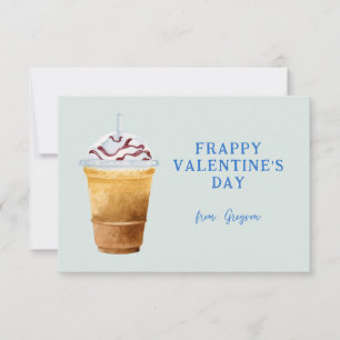 Cartão De Notas Frappy Dia de os namorados Namorados Frappe