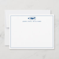 Frasco de Peixe de Baleia Azul marinho Fronteira O