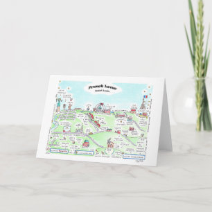 Cartão De Notas French Lover Saint Louis Folded Notecard 2020