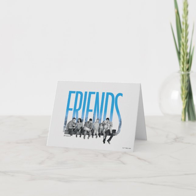 Cartão De Notas FRIENDS™ | A Galera (Frente)