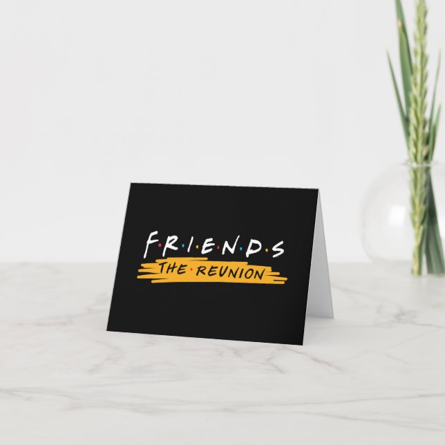 Cartão De Notas FRIENDS™ A Reunião (Frente)