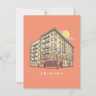 Cartão De Notas FRIENDS™ Prédio do Apartamento da Monica