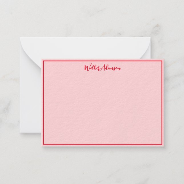 Cartão De Notas Fronteira de Xadrezes de Buffalo do Armazém Tradic (Frente)