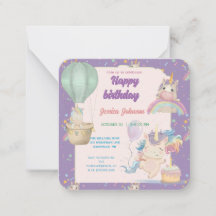 Funny Birthday Unicorn