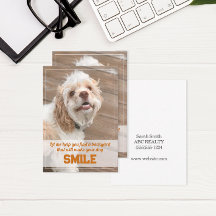 Funny Dog Real Estate Pop Por