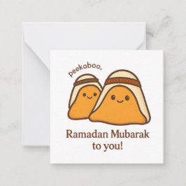 Cartão De Notas Funny Ramadan Mubarak To You