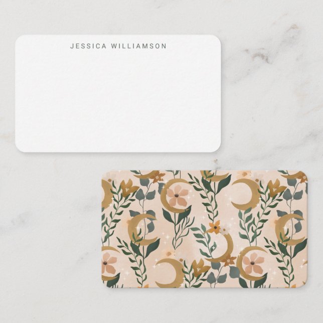 Cartão De Notas Gabinete de presentes para nome personalizado da l (Frente/Verso)