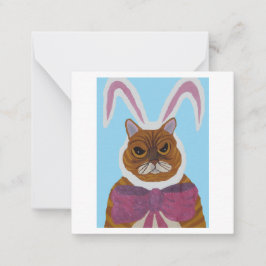 Cartão De Notas Gato Louco