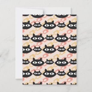 Cartão De Notas Gatos MCM