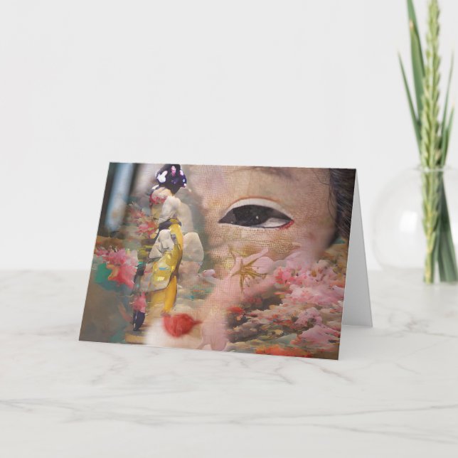 Cartão De Notas Geisha Dreams (Frente)