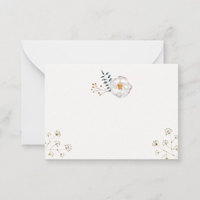 Cartão De Notas Georgina Mini Notecard (Frente)