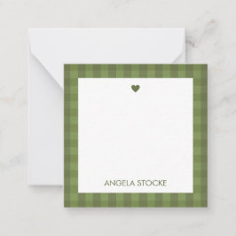 Cartão De Notas Ginga Personalizado Verde