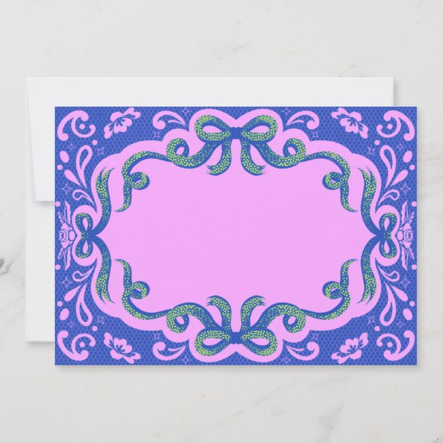 Cartão De Notas Glamorous Greetings (Verso)