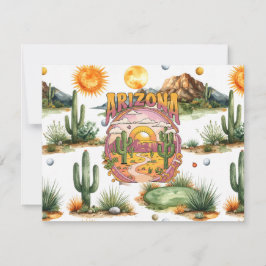 Cartão De Notas Golfe no Arizona