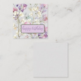 Cartão De Notas Gorgeous Gypsophila