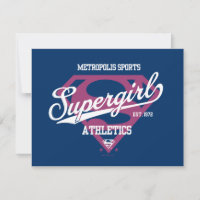 Gráfico de atletismo da Supergirl Metropolis