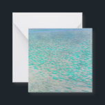 Cartão De Notas Gustav Klimt - Attersee<br><div class="desc">Attersee - Gustav Klimt,  Oil on Canvas,  1910</div>