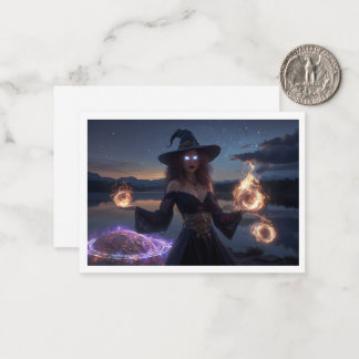 Cartão De Notas Halloween Card