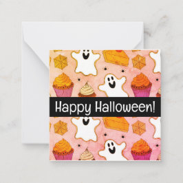 Cartão De Notas Happy halloween cards, cute, stock up!
