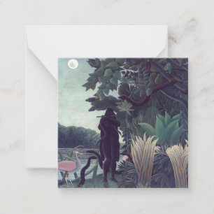 Cartão De Notas Henri Rousseau - A Cobra Charmer
