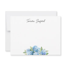 Hortênsia Azul Personalizada