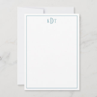 Cartão De Notas Hydrangea Papel de carta Notecard