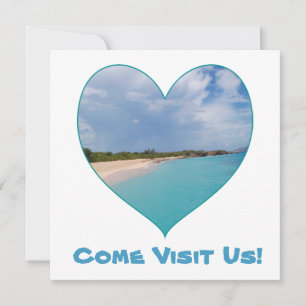 Cartão De Notas I Heart Island Life Notecard