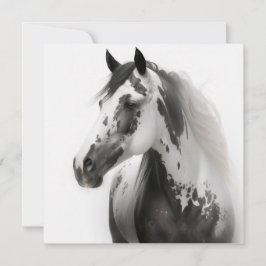 Cartão De Notas Ilustração de Cavalo