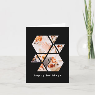 Cartão De Notas Imagens Modernas Formas Geométricas de 8 Colagens 