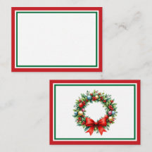 Inclua uma nota pessoal com o seu presente de Nata